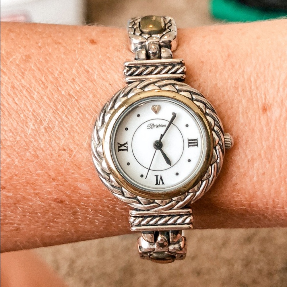 Vintage Brighton Two Tone Wrist Watch